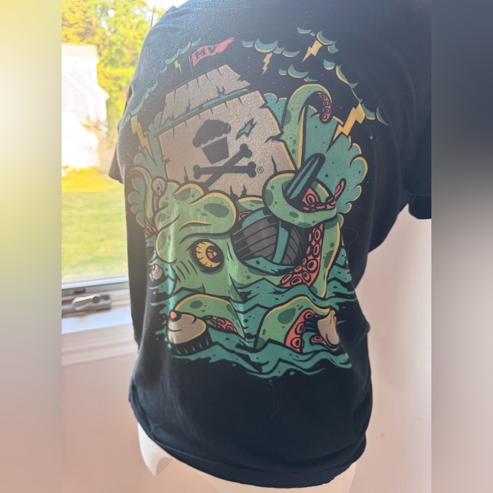 Johnny cupcakes Martha’s Vineyard exclusive kraken.
